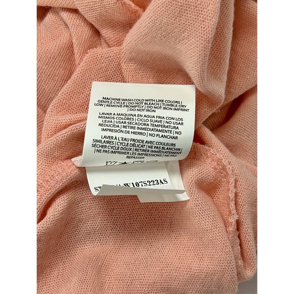 RVCA Have A Nice Day TShirt Sz S Pink Sunflower Graphic Print Oversized Cotton - Picture 8 of 12